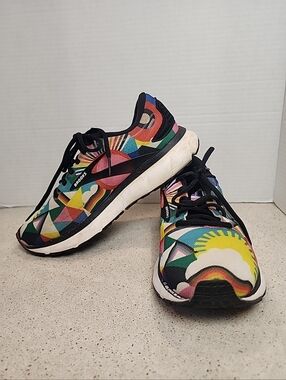 Brooks Trace Women 6.5 Running Shoes Rainbow Lisa Congdon Pride